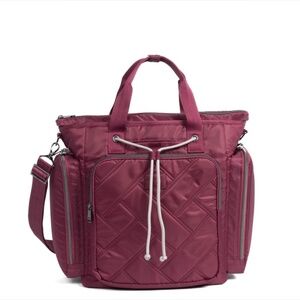 LUG BUSTLE~Raspberry~Crossbody Tote / Shoulder Bag / Top Handle~NWT